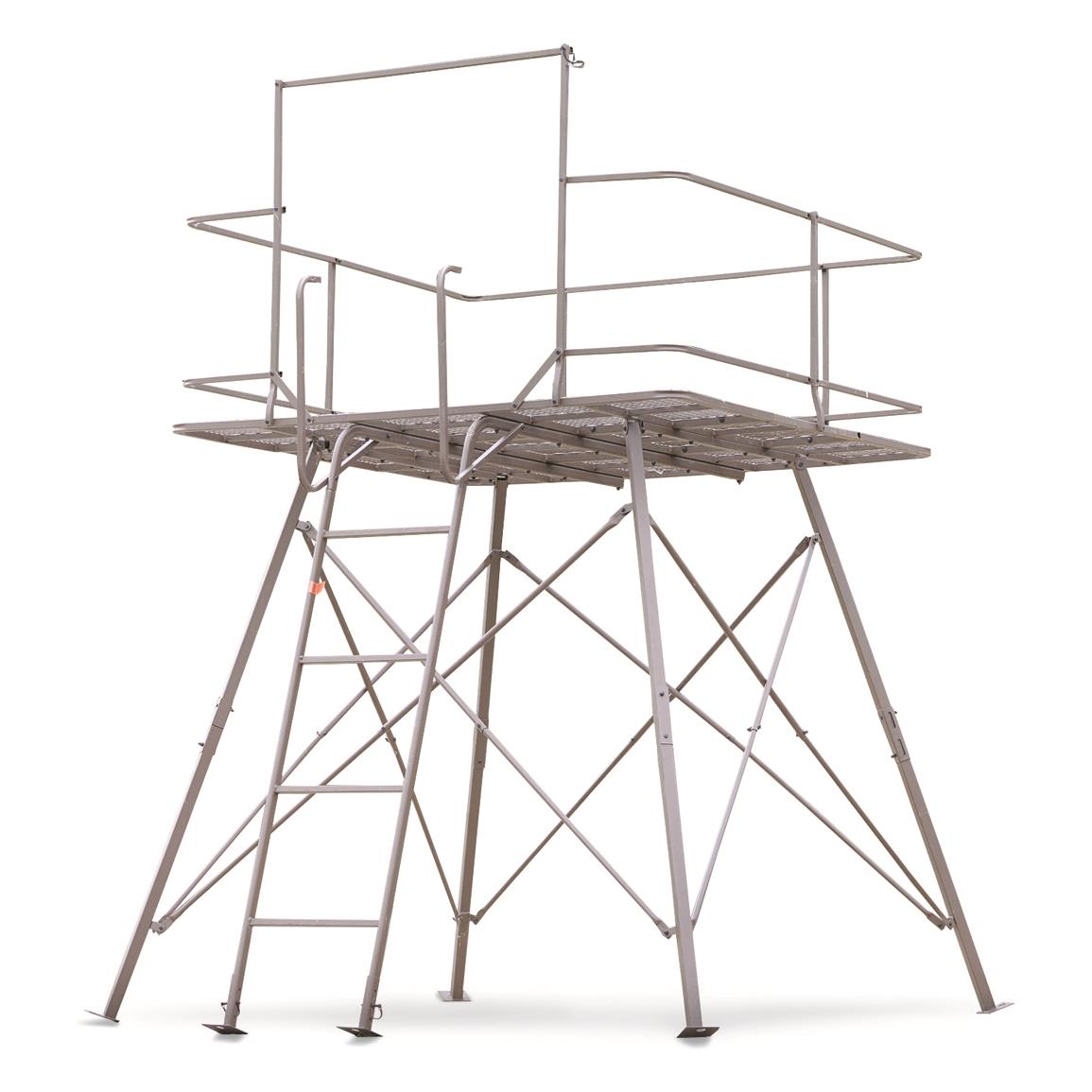 Guide Gear 6x6 6' Quad Tower and Blind | Sportsman's Guide