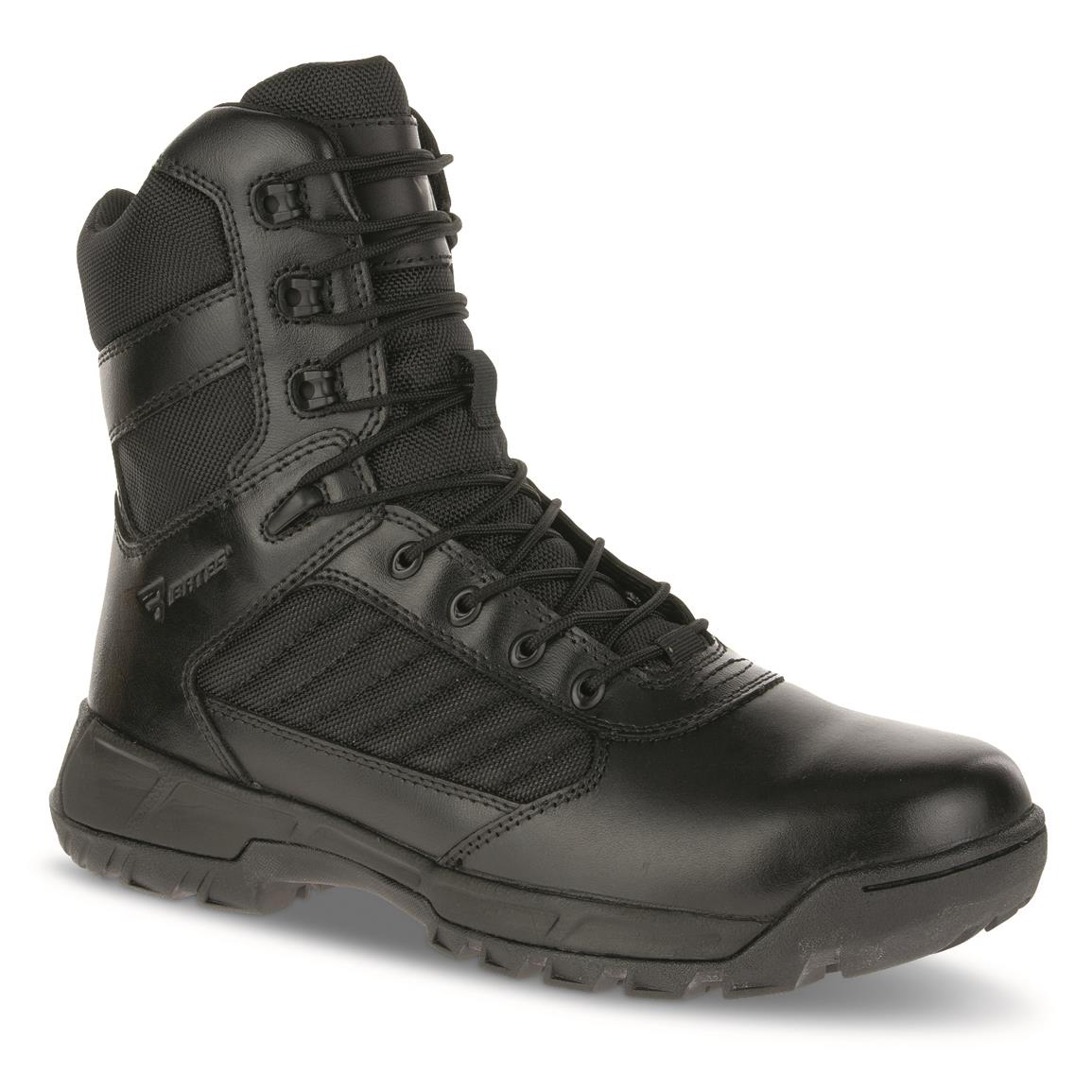 Bates Men's Tactical Sport 2 Side-zip Tactical Boots, Black