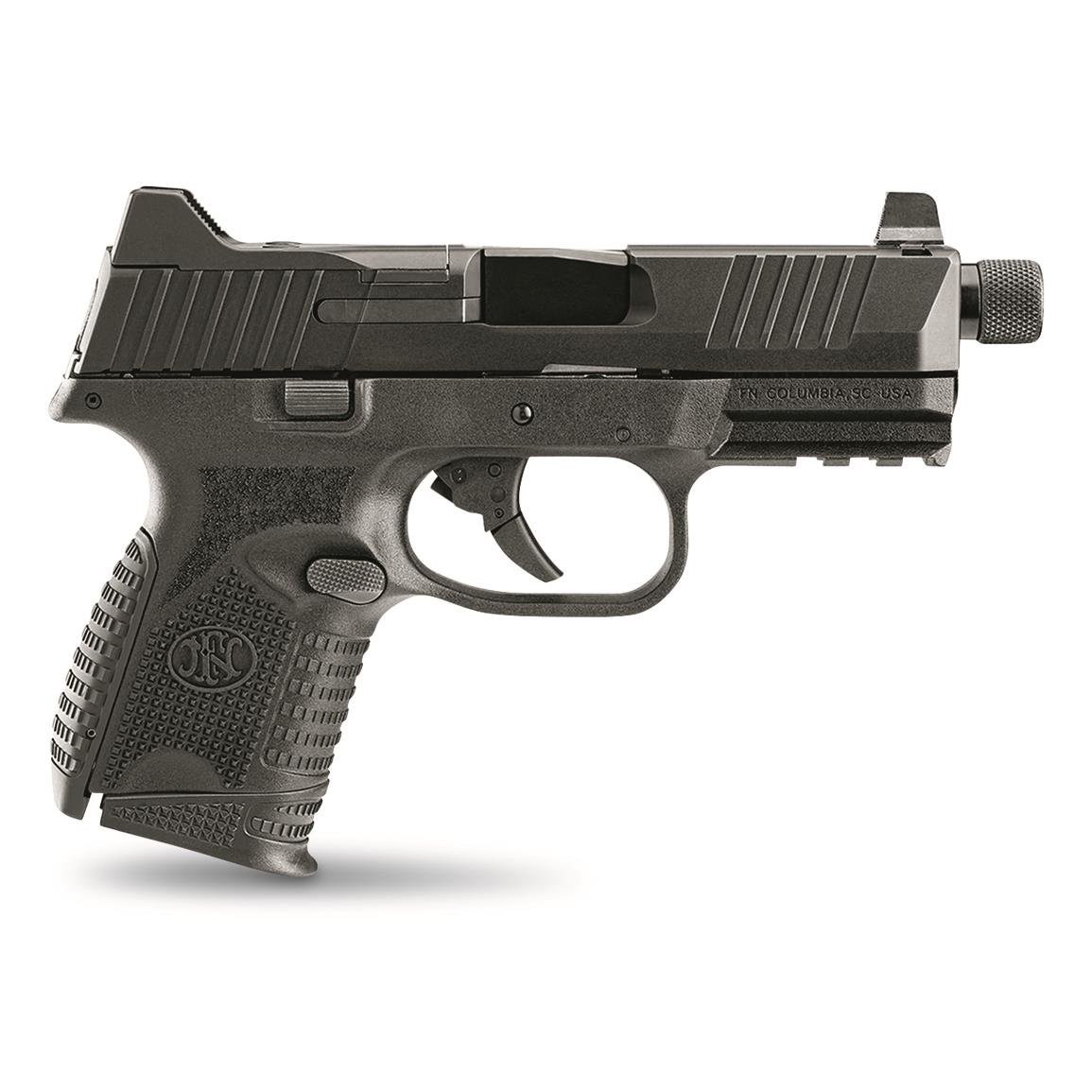 FN America FN 509 Compact Tactical, Semi-Automatic, 9mm, 4.32" Threaded Barrel, 24+1 Rds.