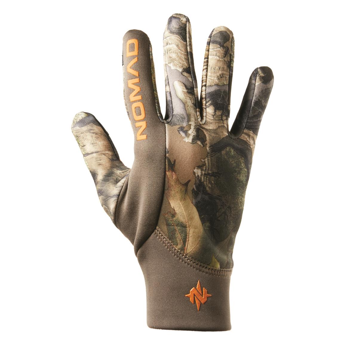 NOMAD Camo Utility Gloves, Mossy Oak Droptine