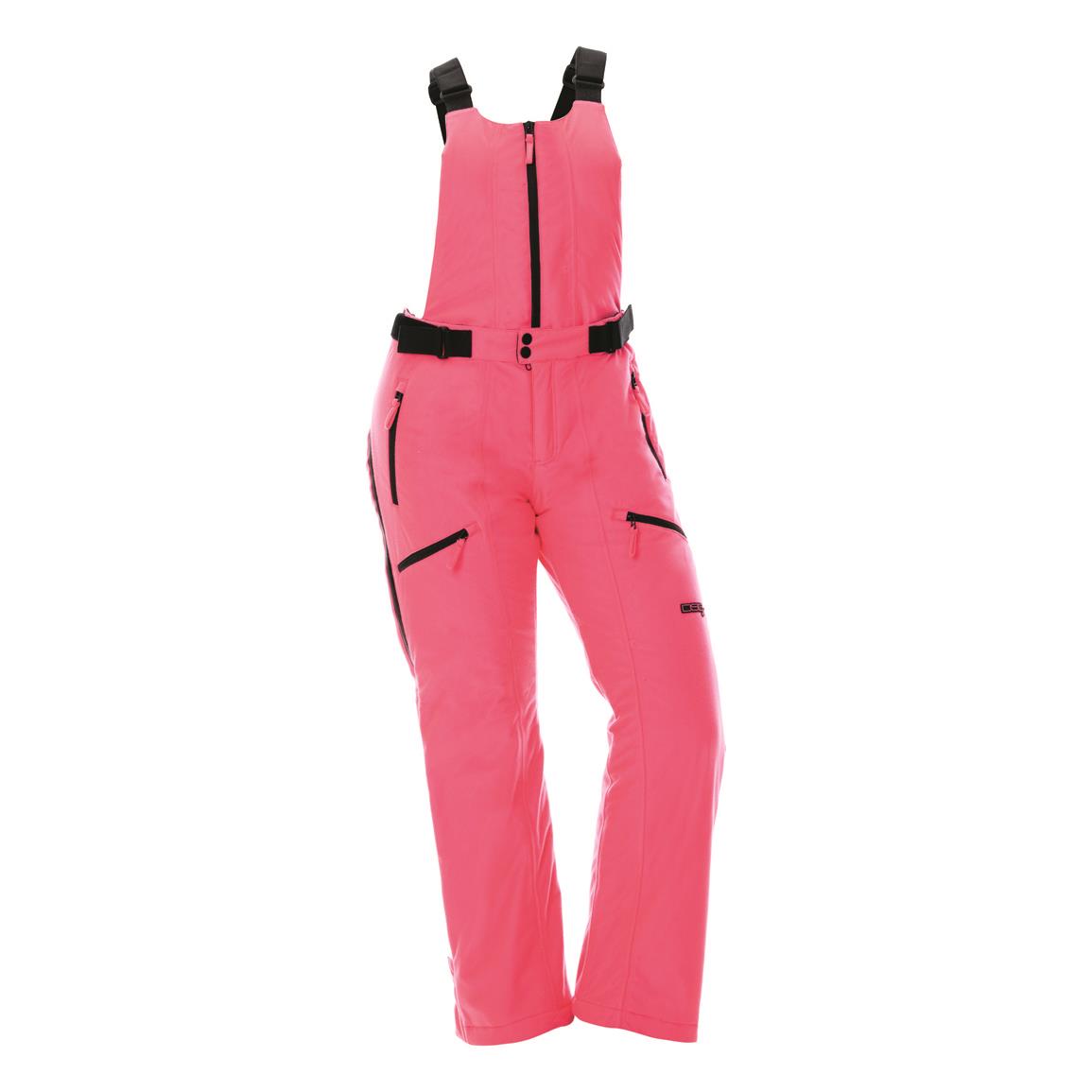 DSG Outerwear Women's Kylie 4.0 Drop Seat Hunting Bibs, Blaze Pink