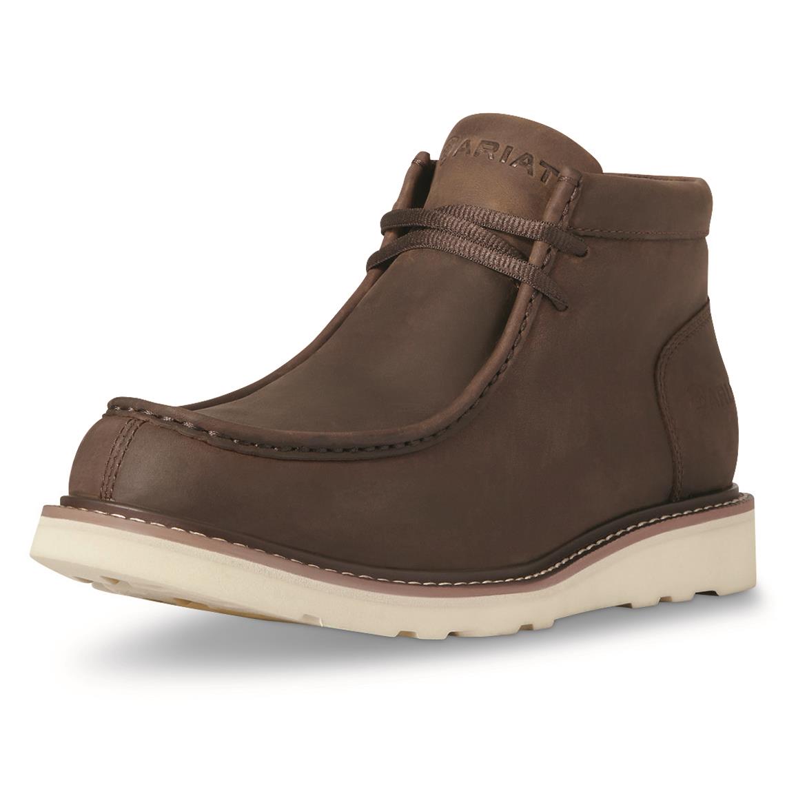 Bota Ariat Recon Country Masculina - Couro Envelhecido Marrom, Qualidade Premium
