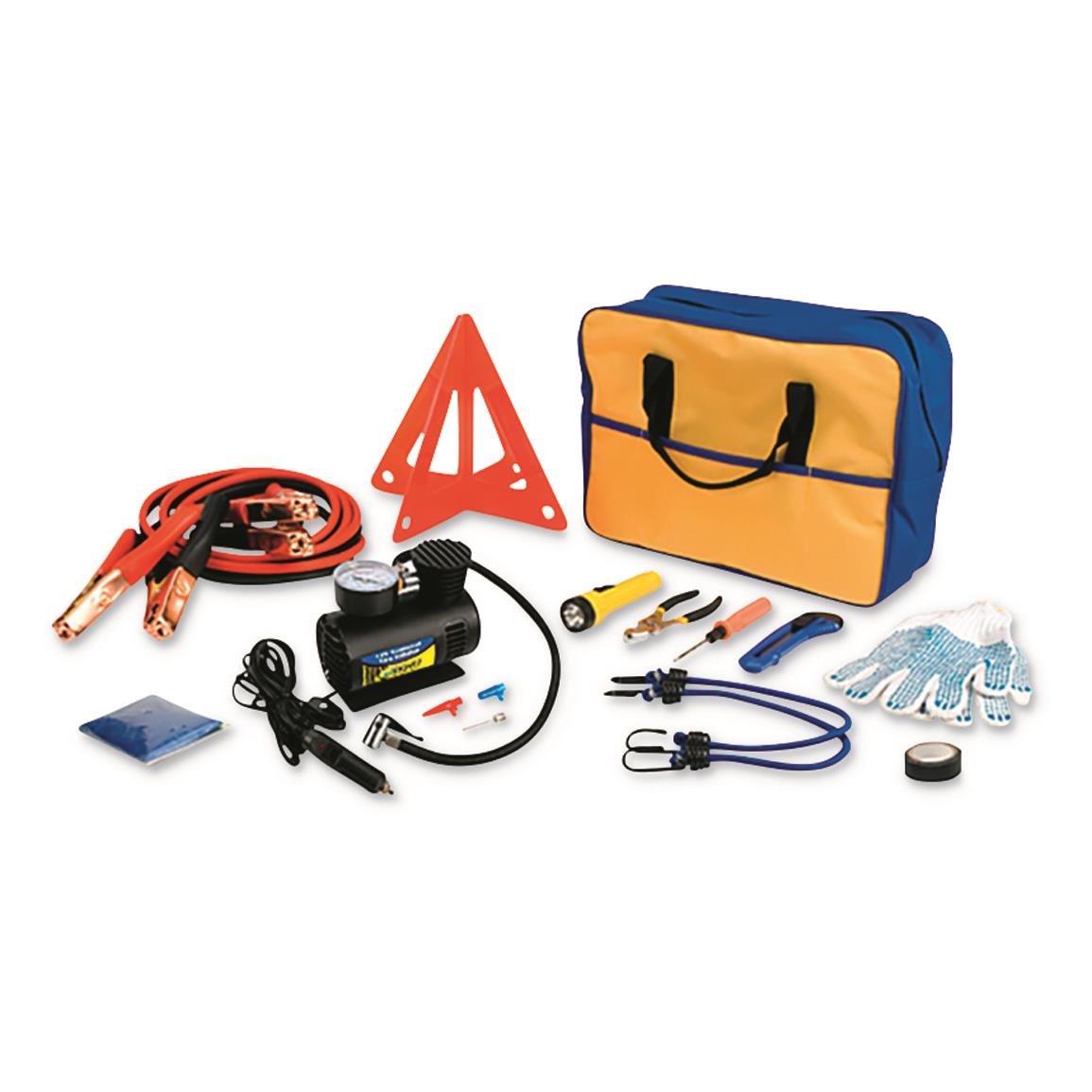 Performance Tool Premium Roadside Emergency Kit