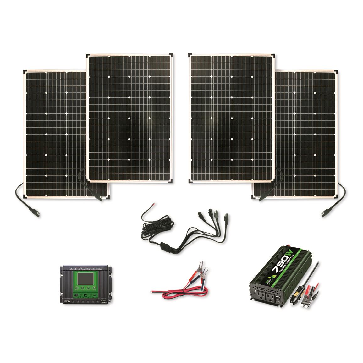 Nature Power 440 Watt Complete Solar Power Kit