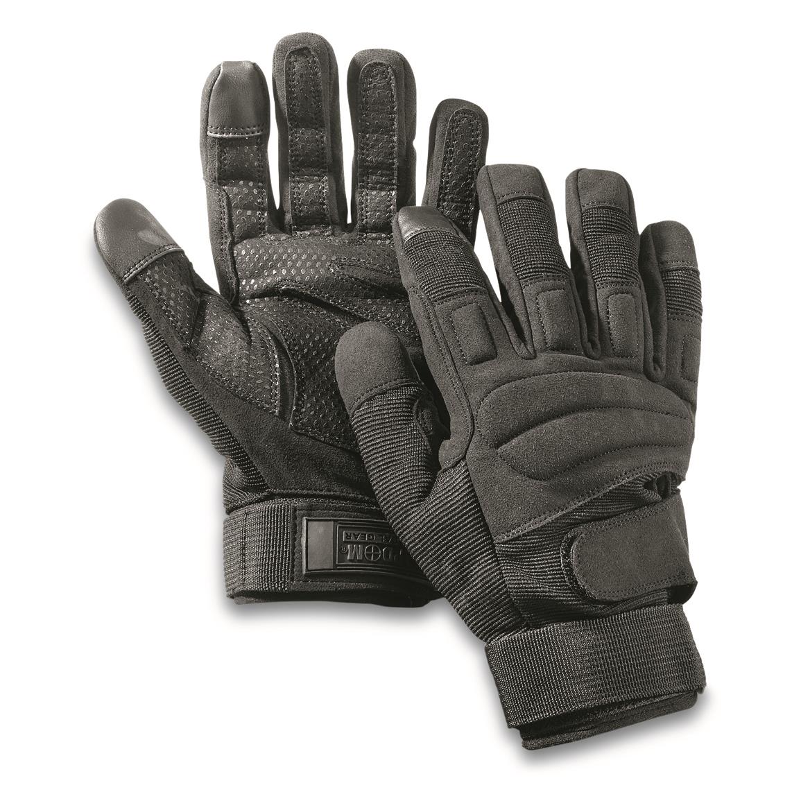 Rapid Dominance Lightweight Tactical Gloves, Black