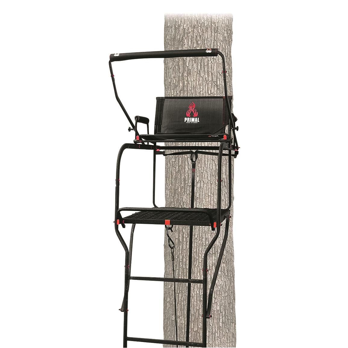 Primal Tree Stands Mac Daddy 22 Deluxe Ladder Tree Stand 721728 