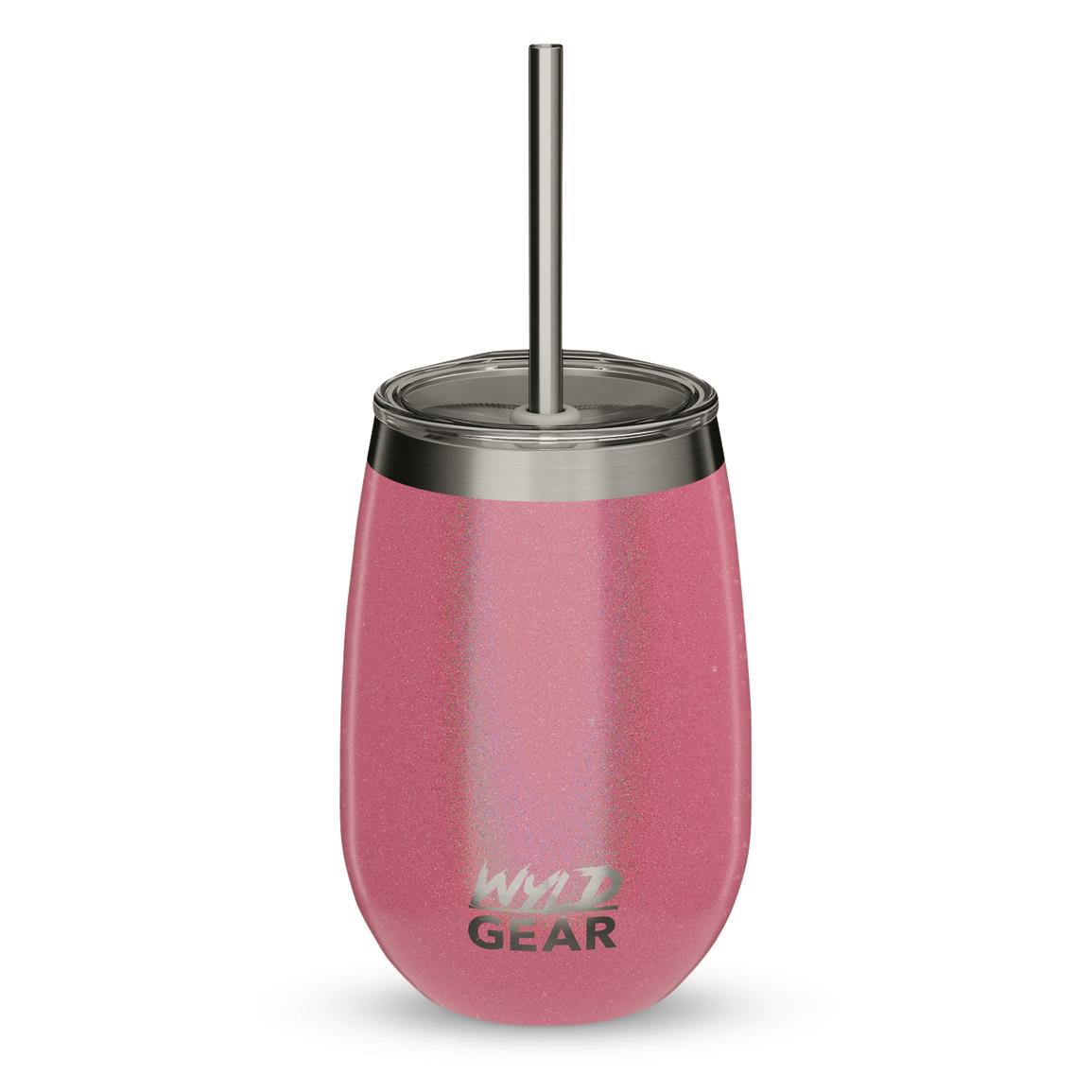 Wyld Gear Whiskey and Wine Tumbler - Pink Rainbow