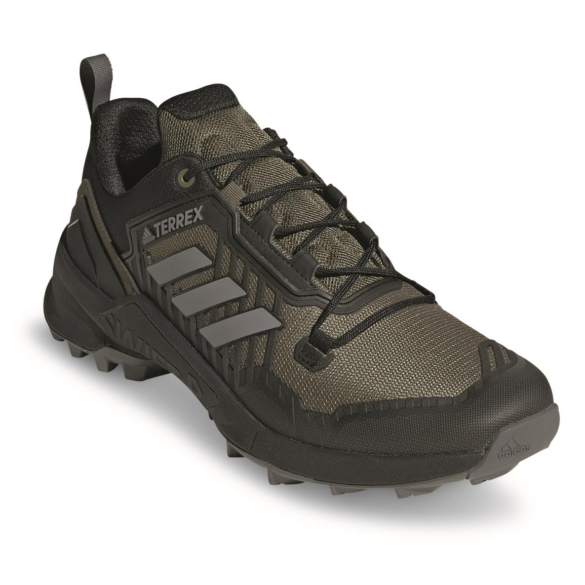 Adidas Men's Swift Terrex R3 Hiking Shoes, Focus Olive/grey Three/core Black