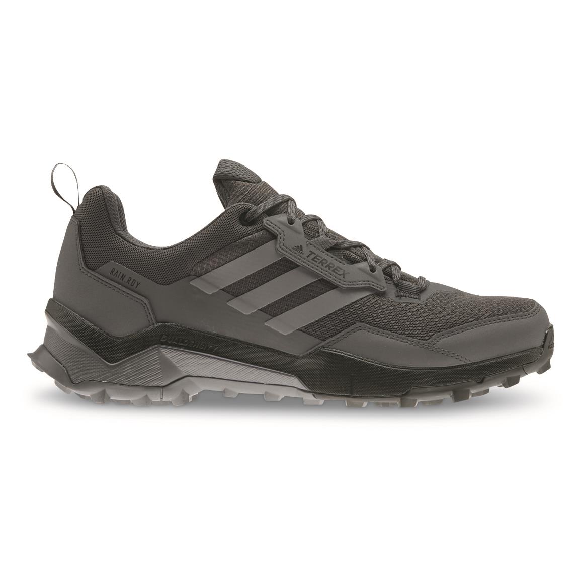 Adidas Men's AX4 Rain.RDY Waterproof Hiking Shoes, Grey Six/grey Four/core Black