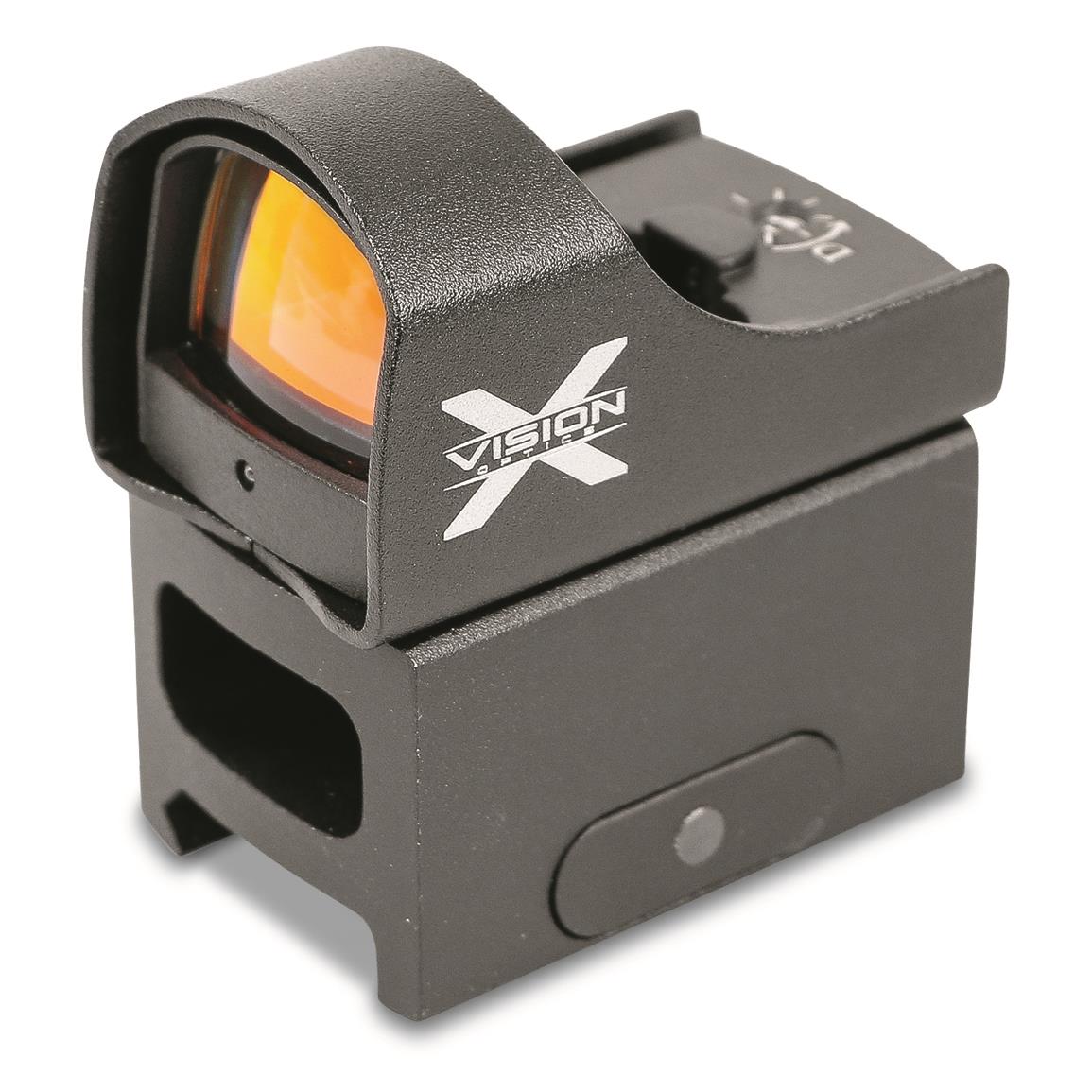 X-Vision Micro HIIT Red Dot Sight, 3 MOA Reticle