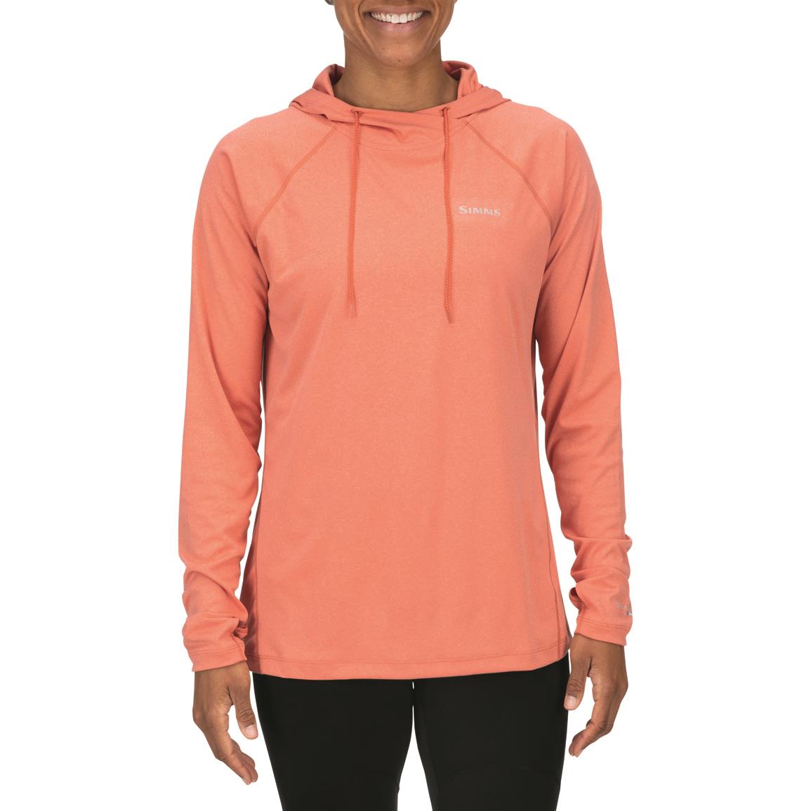 Lightweight, quick-drying 100% polyester, Smoked Salmon Heather