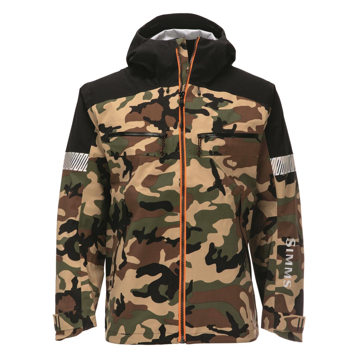 Exclusive 3-layer waterproof/breathable CFLEX3 construction, Cx Woodland Camo