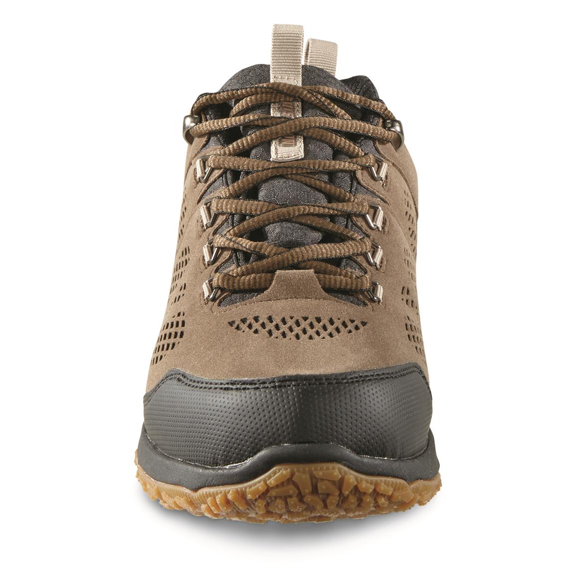 Brown Perforated Boots | Sportsman's Guide