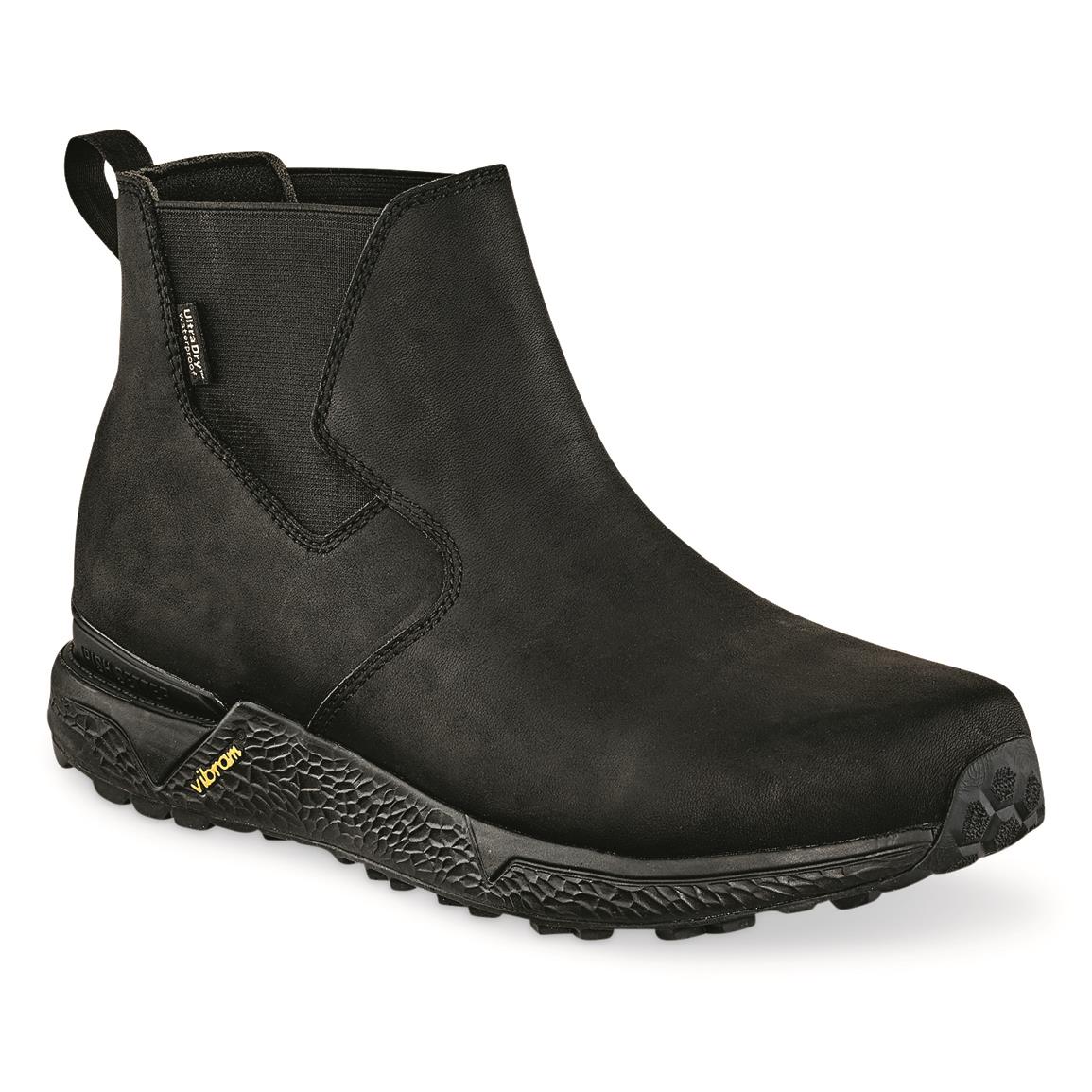 Irish Setter Men's Canyons Waterproof Pull-on Boots, Black