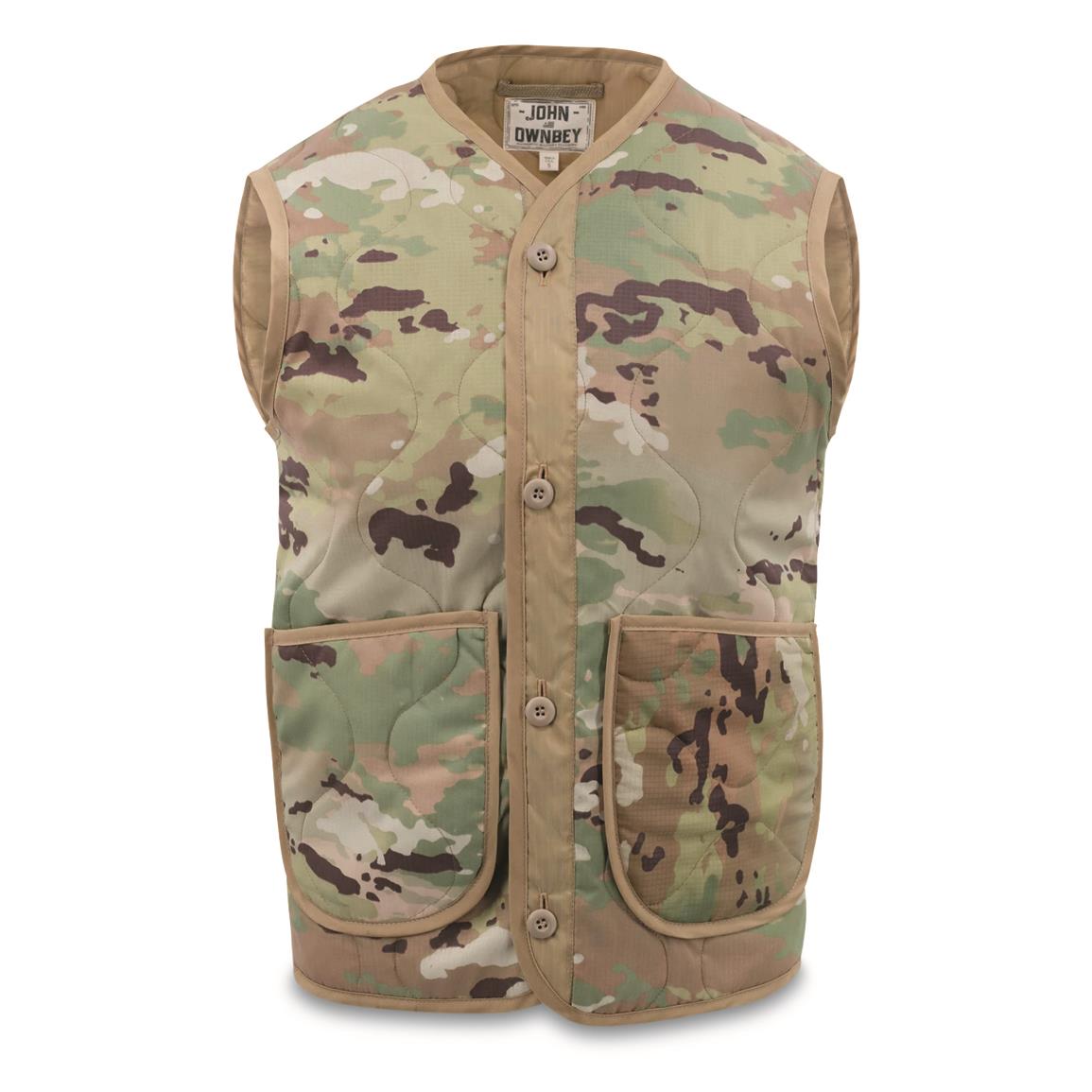 U.S. Military Style Woobie Vest, Multicam OCP