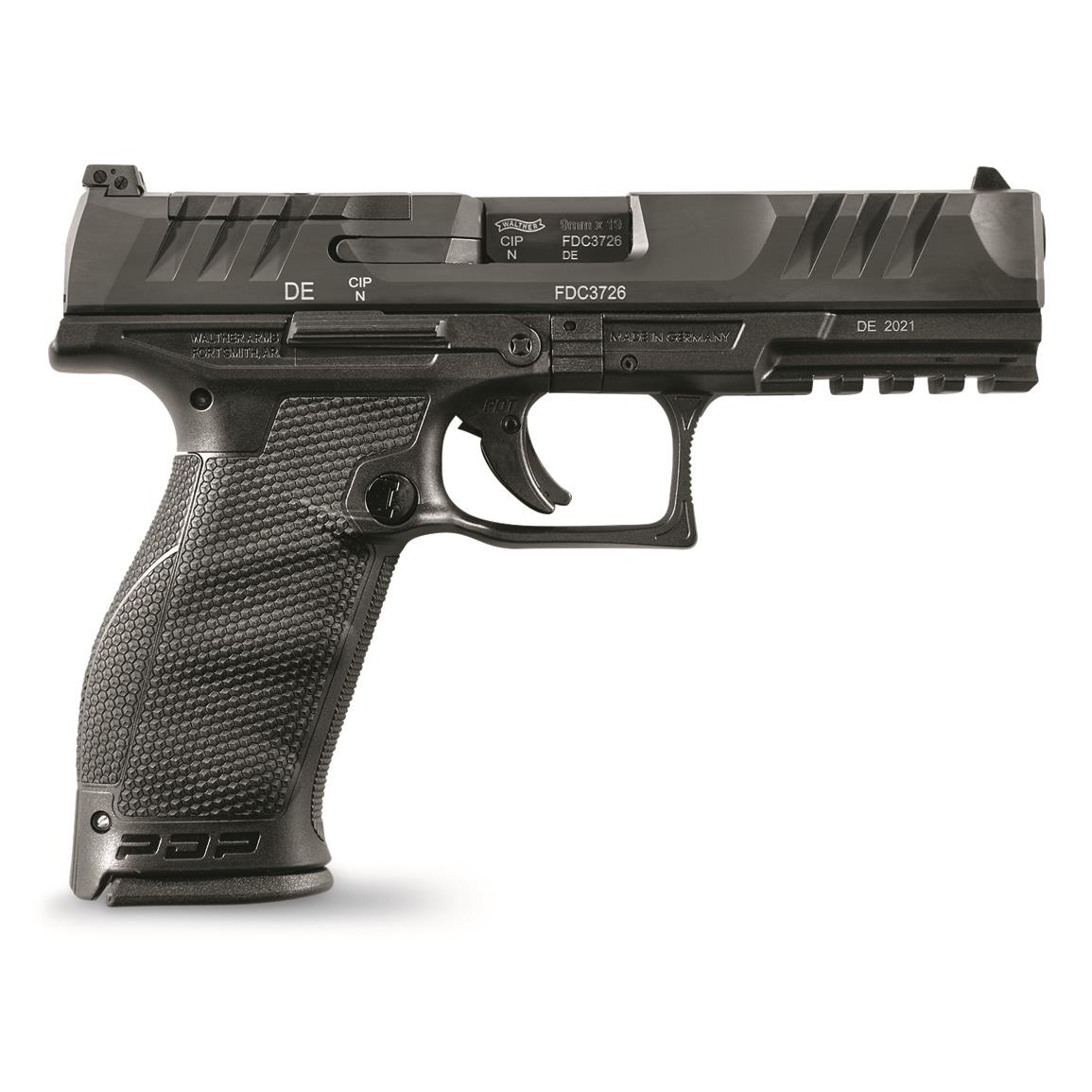 Walther PDP Full Size, Semi-automatic, 9mm, 4.5" Barrel, 18+1 Rounds