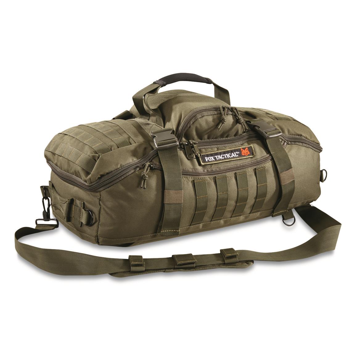 Fox Outdoors Compact Recon II Gear Bag, Olive Drab