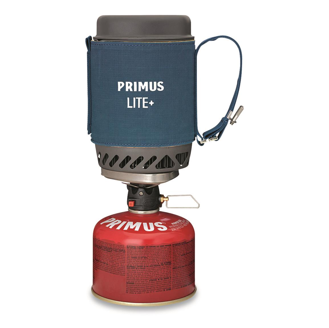 Primus Lite Plus Backpacking Stove System, Blue