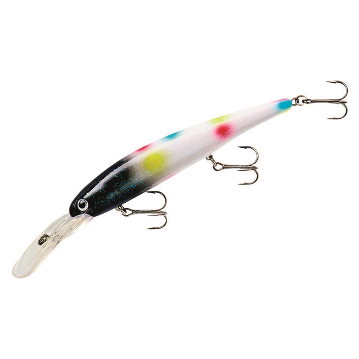 Bandit Lures Deep Walleye Jerkbait, Fruit Dots