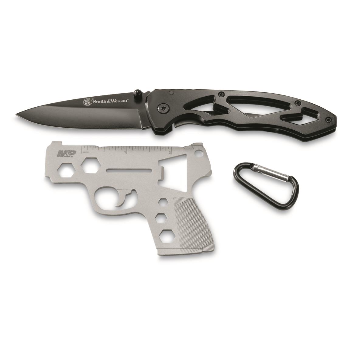 Smith & Wesson Folder Knife and Tool Combo