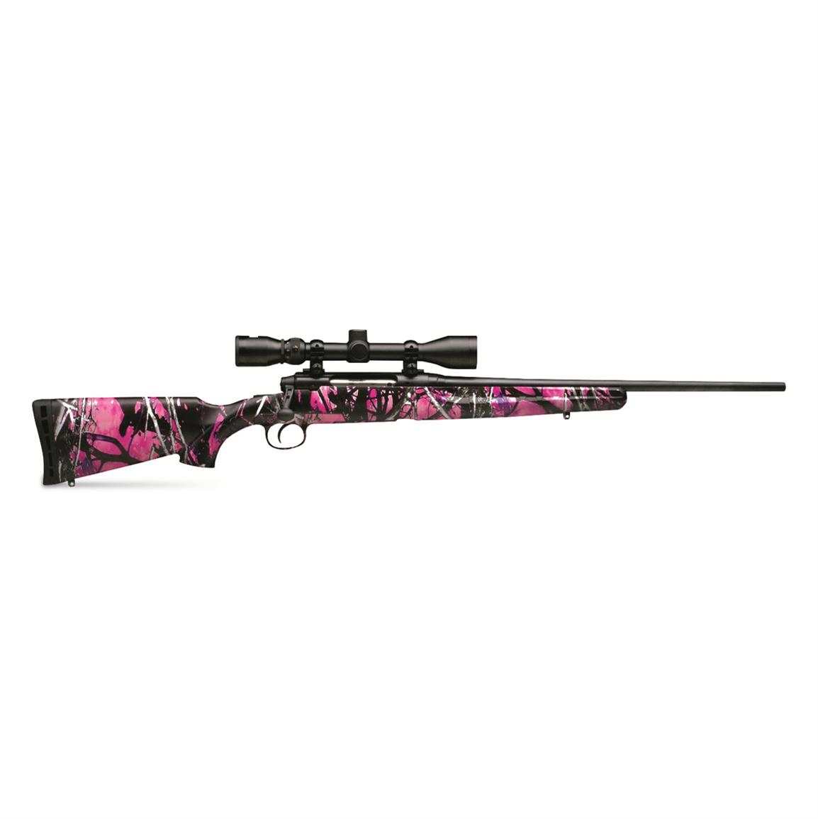 Savage Axis XP Compact, Bolt Action, .243 Win., 20" Barrel, 4+1 Rds., Weaver 3-9x40mm Scope