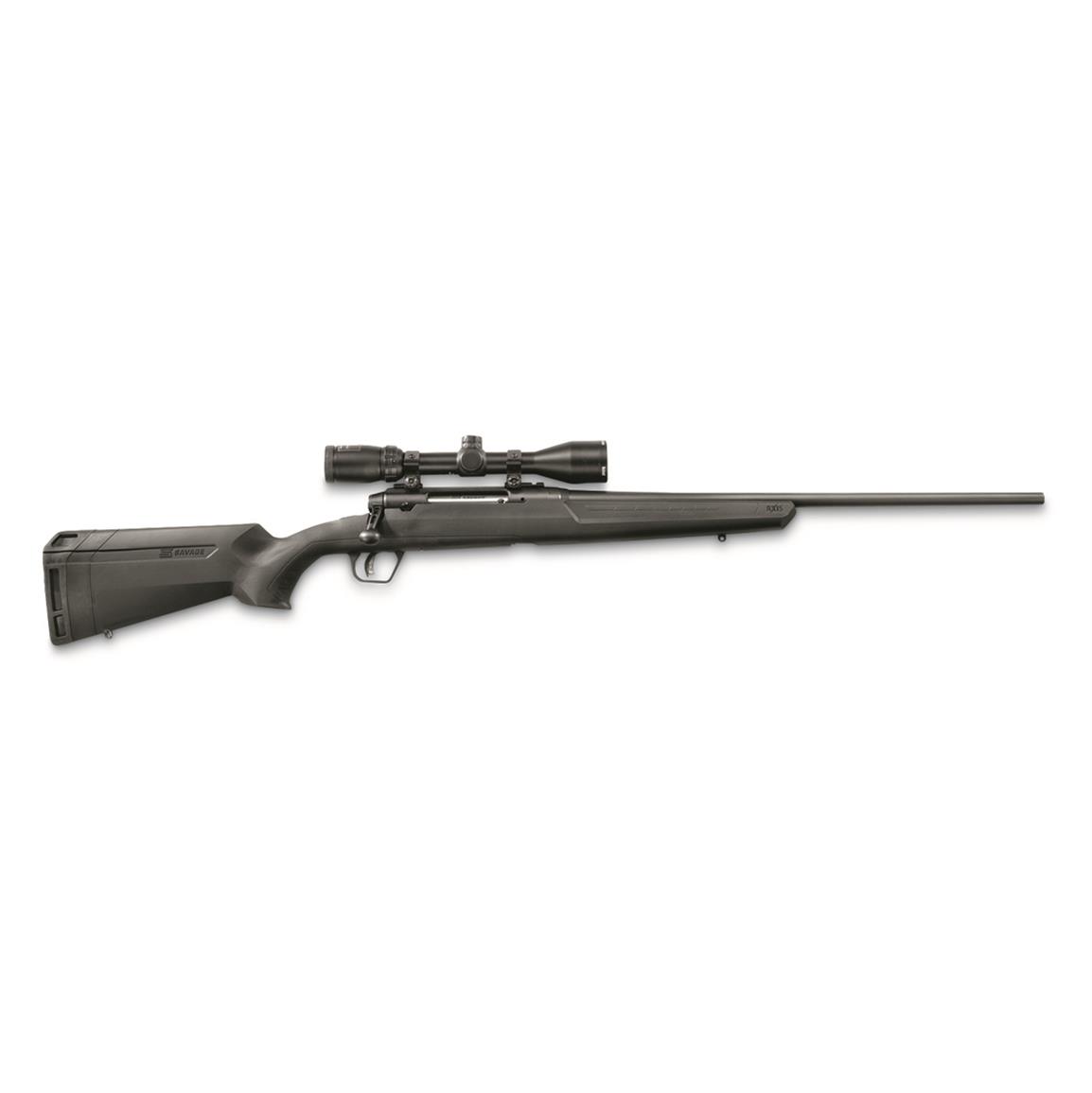 Savage Axis II XP, Bolt Action, .25-06 Rem., 22" Barrel, 4+1 Rds., Bushnell Banner 3-9x40mm