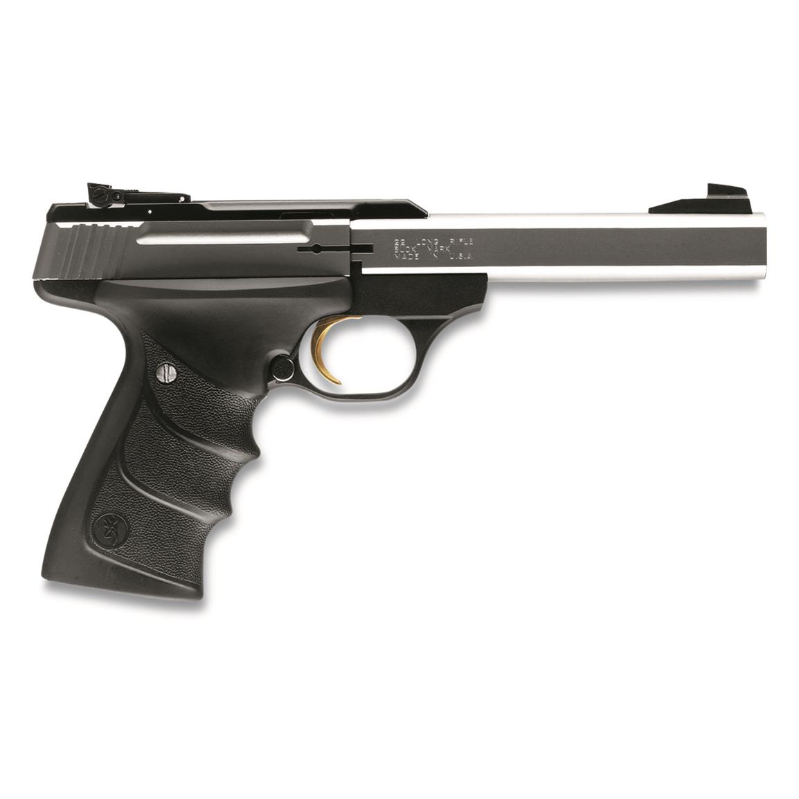 Browning Buck Mark Standard Stainless URX, Semi-automatic, .22LR, 5.5" BBL, 10+1 Rds., CA Compliant