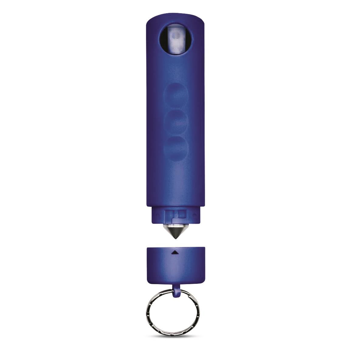 Guard Dog Security Harm and Hammer Pepper Spray Key Chain, Blue