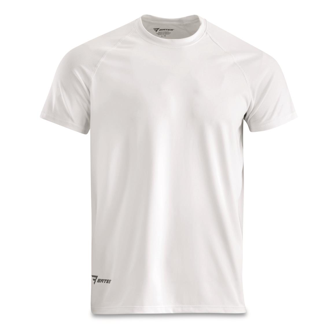U.S. Military Surplus Bates Short Sleeve Base Layer Shirt, New, White