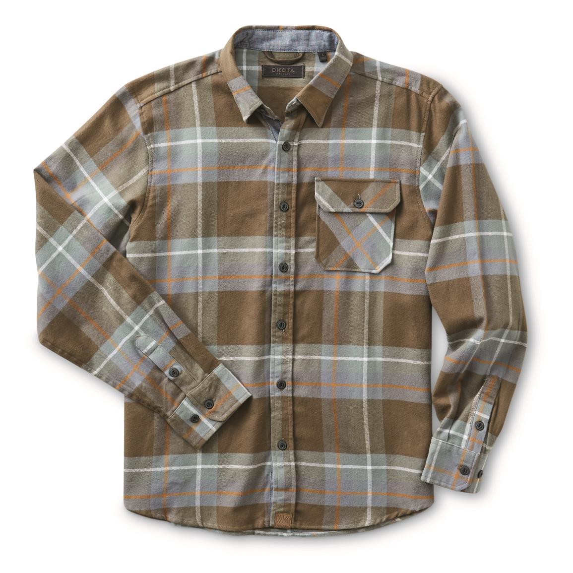 Mountain Hardwear Men's Granite Peak Jacquard Flannel Shirt - 722415 ...