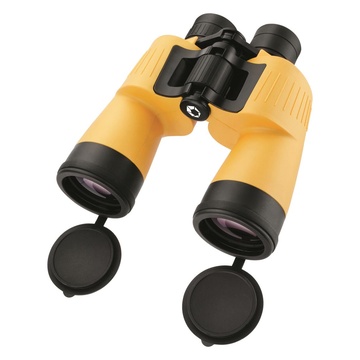 Barska 7x50mm Waterproof Floatmaster Floating Binoculars, Yellow