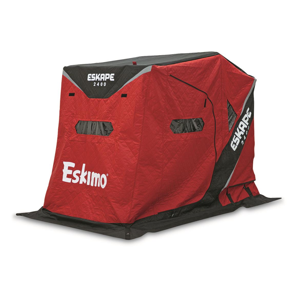 Eskimo® Eskape 2400 Flip-Over Ice Fishing Shelter, 2-Person