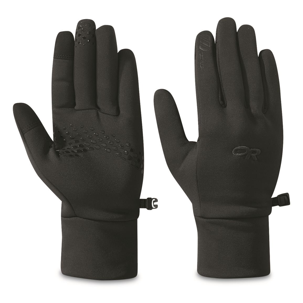 Outdoor Research® Men's Vigor Midweight Liner Gloves, Black