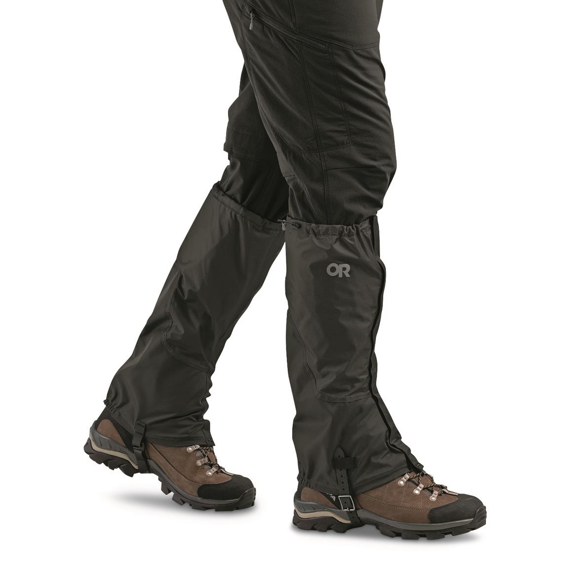 Outdoor Research Hiking Helium Gaiters, Black