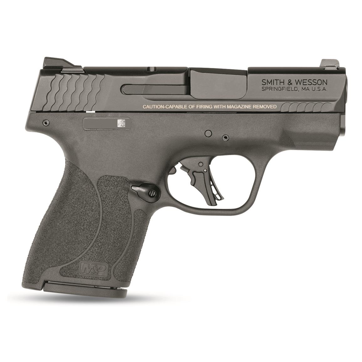 Smith & Wesson M&P Shield Plus, Semi-automatic, 9mm, 3.1" BBL, Man. Safety, 10-lb. Trigger, 10+1 Rds