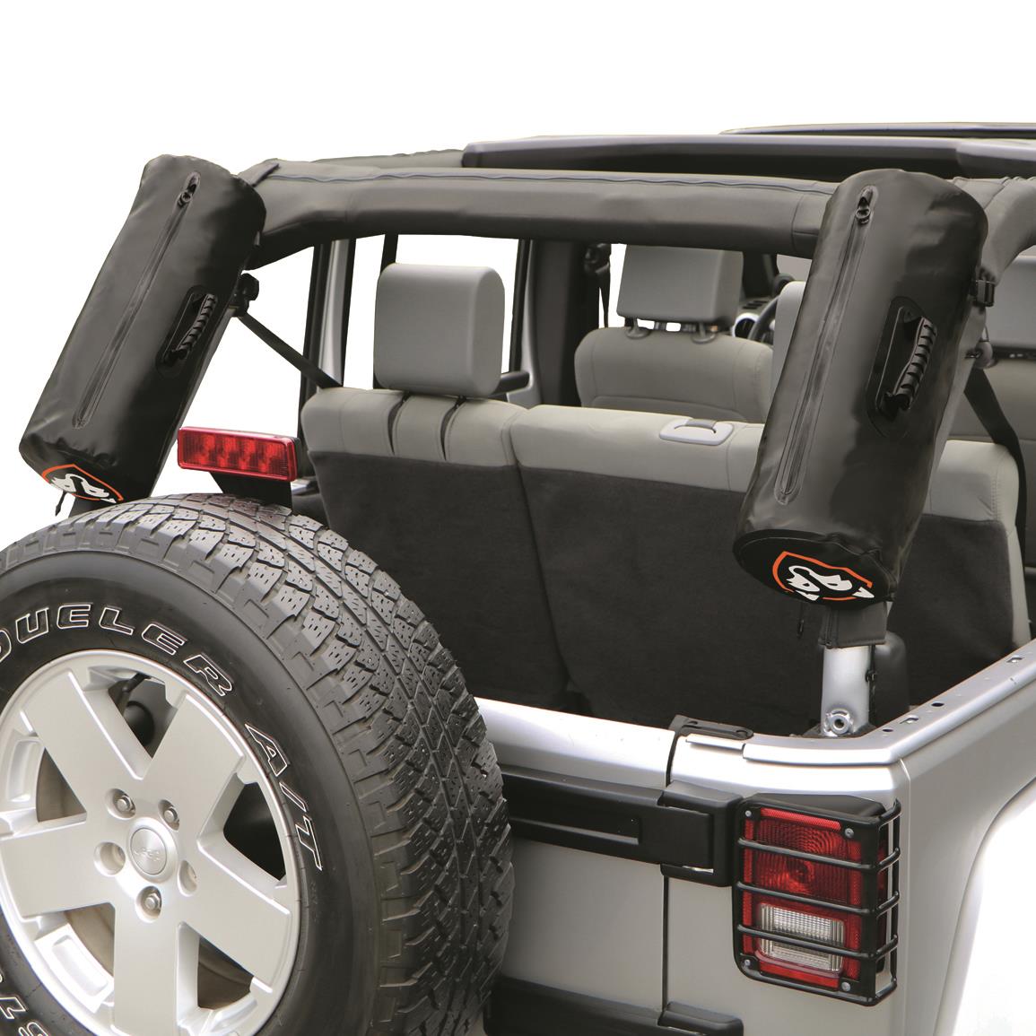 Rightline Gear Jeep Wrangler Roll Bar Storage Bag Set, 2 Bags Included