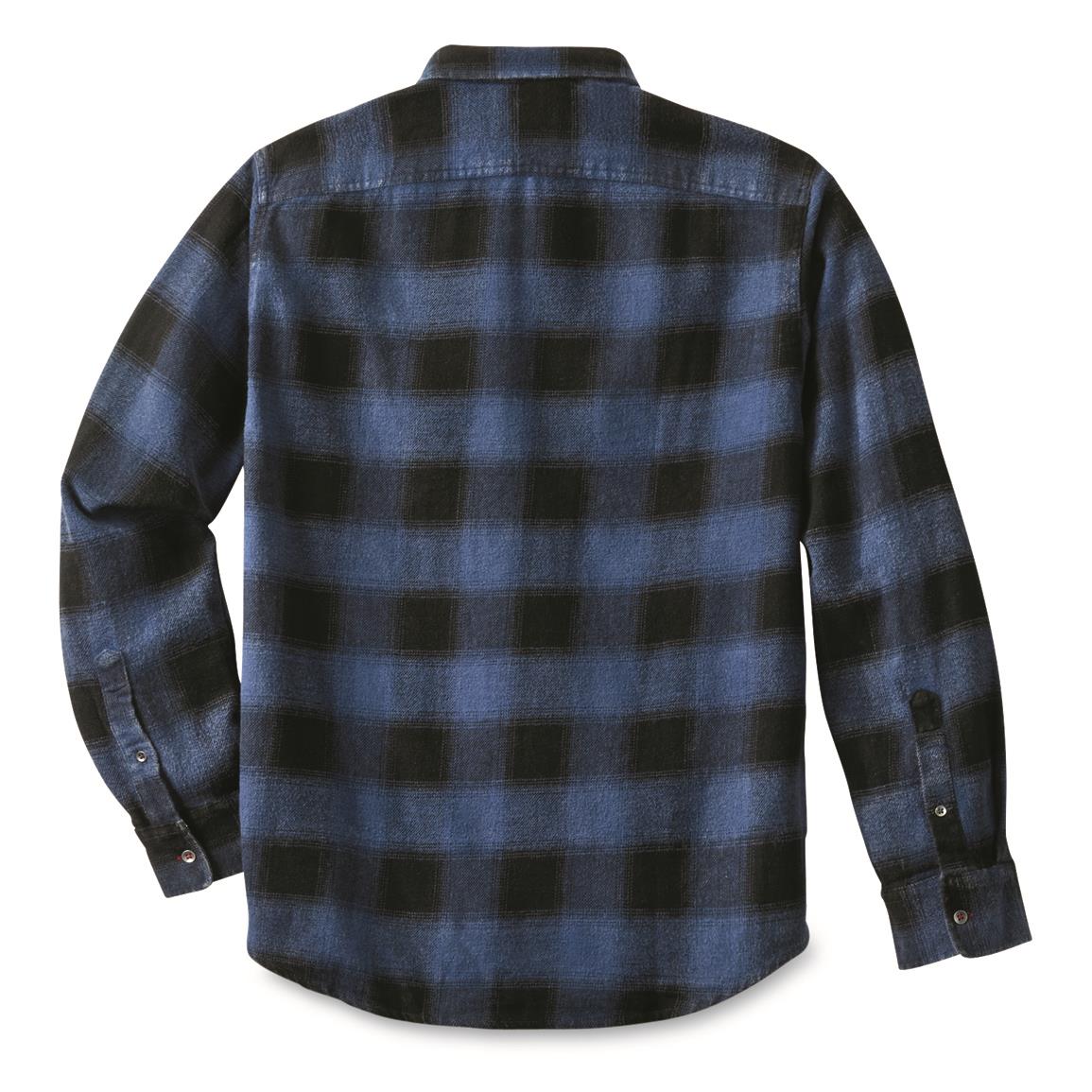 Blue Cotton Adjustable Shirt | Sportsman's Guide