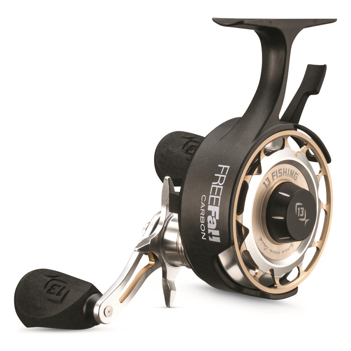 13 Fishing Wicked Long Stem Spinning Reel - 735078, Ice Fishing Reels at  Sportsman's Guide