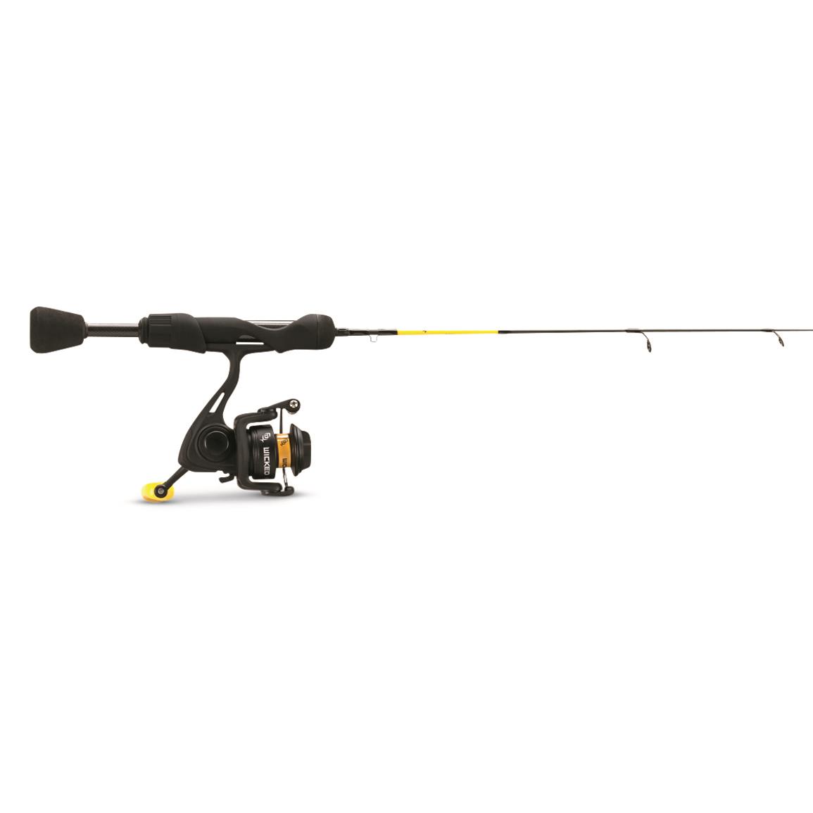 Ugly Stik Elite Ice Fishing Spinning Combo, 28 Length, Medium Heavy Power  - 724164, Ice Fishing Combos at Sportsman's Guide