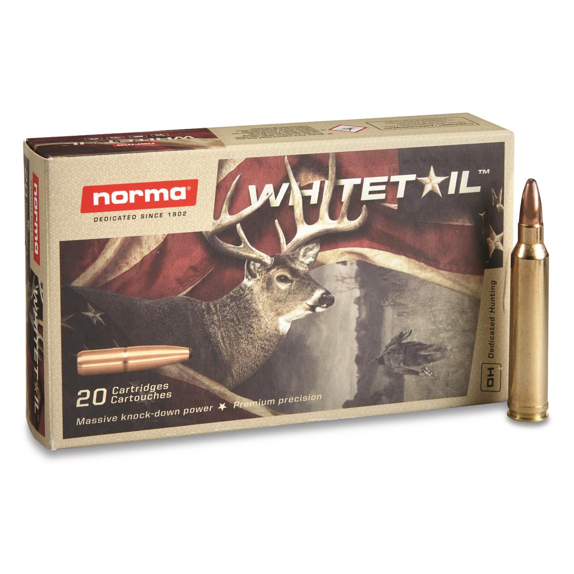 Norma Whitetail, .300 Win. Mag., JSP, 150 Grain, 20 Rounds