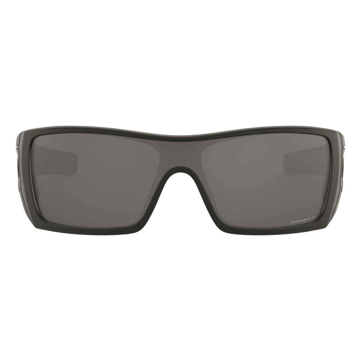 Oakley Standard Issue Batwolf Blackside Sunglasses wtih Prizm Polarized Lenses, Matte Black/prizm Black Polarized