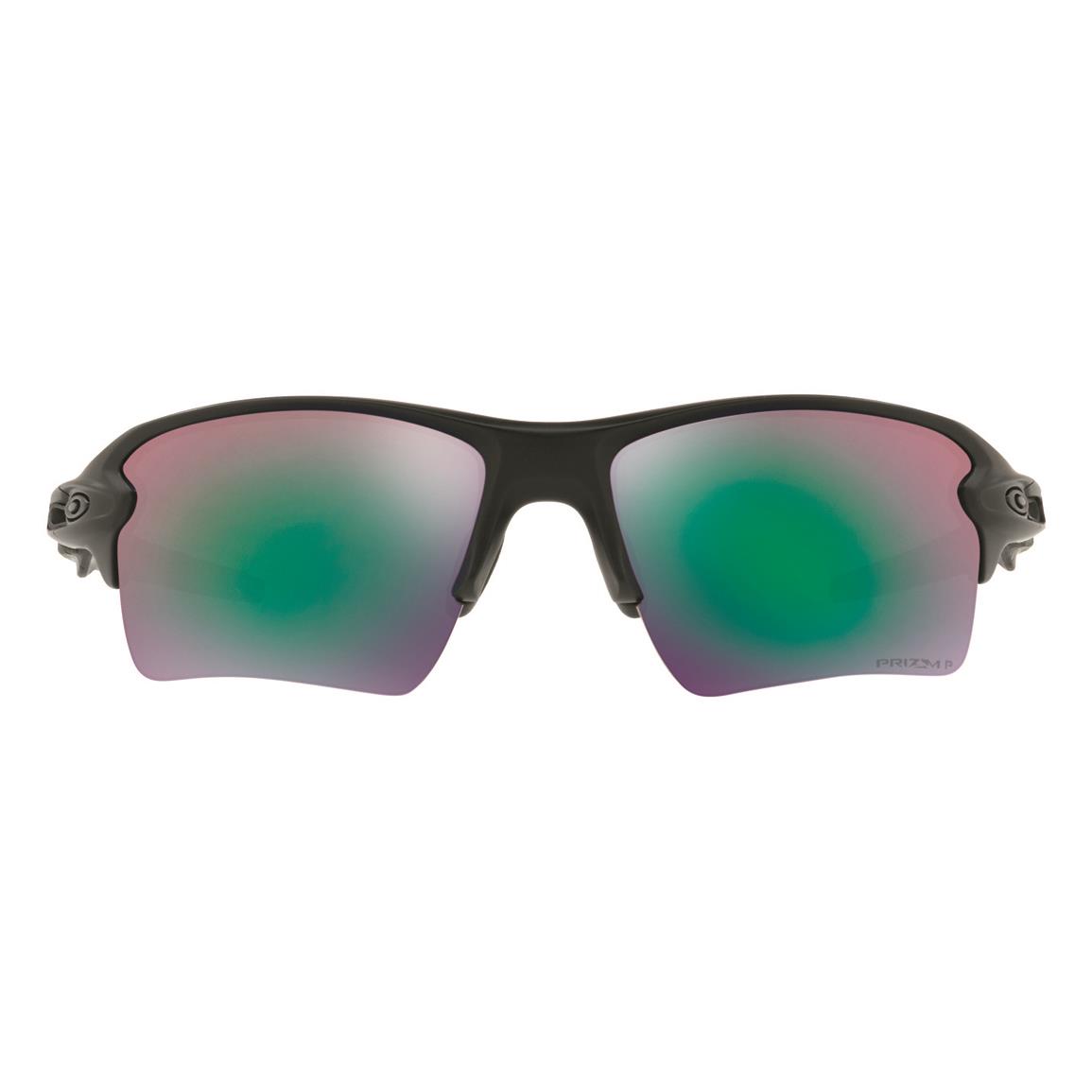 Oakley Standard Issue Flak 2.0 XL Sunglasses with Prizm Polarized Lenses, Matte Black/prizm Maritime Polarized