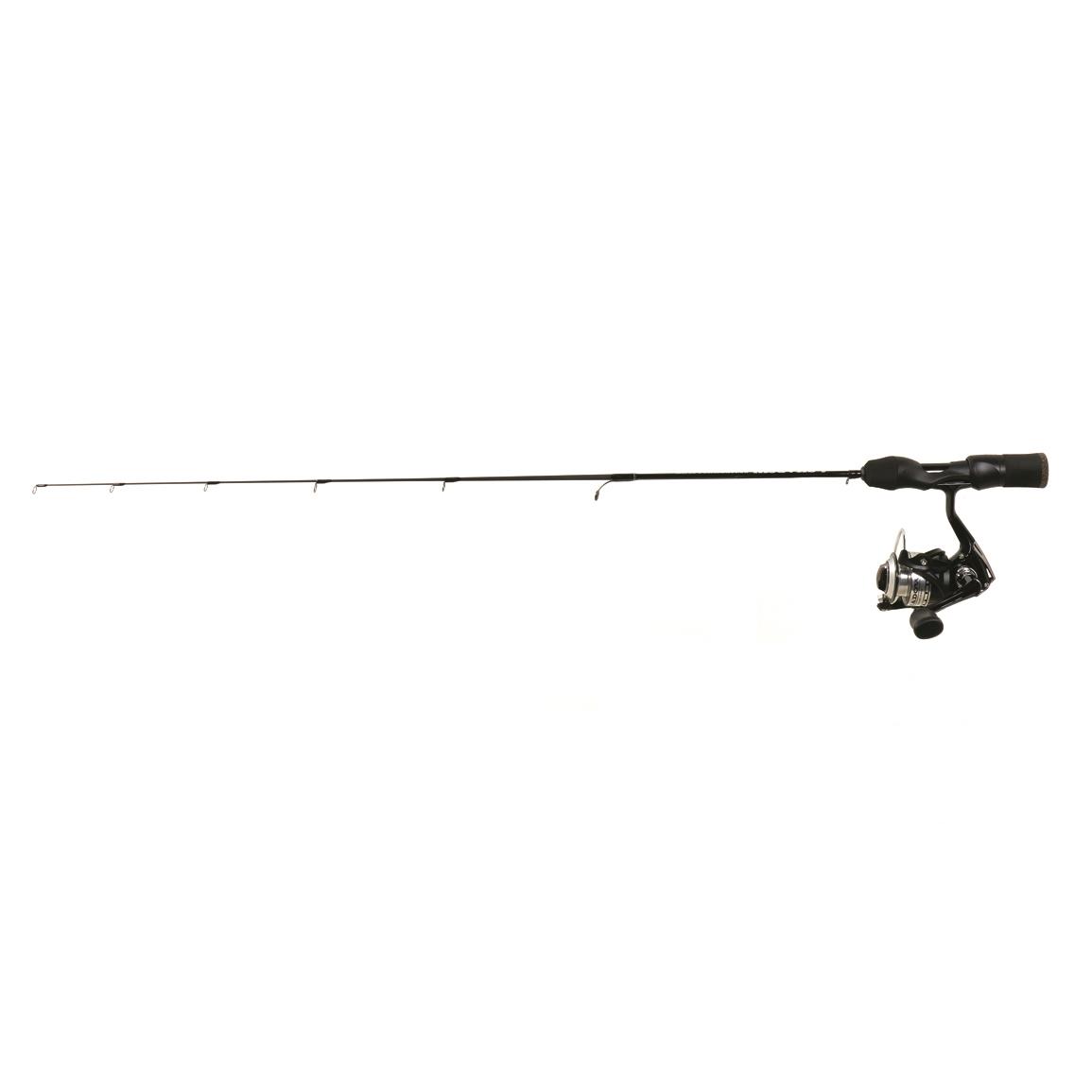 Clam Shadow Series Ice Fishing Combo, 27" Length, Light Power 724053