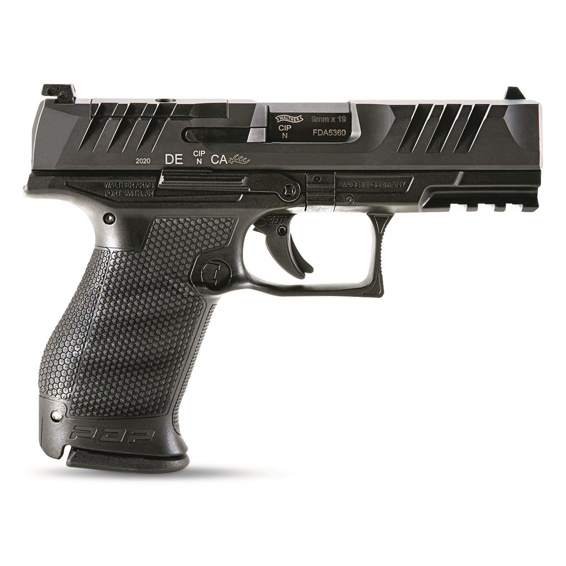 Walther PDP Compact, Semi-automatic, 9mm, 4" Barrel, 10+1 Rounds