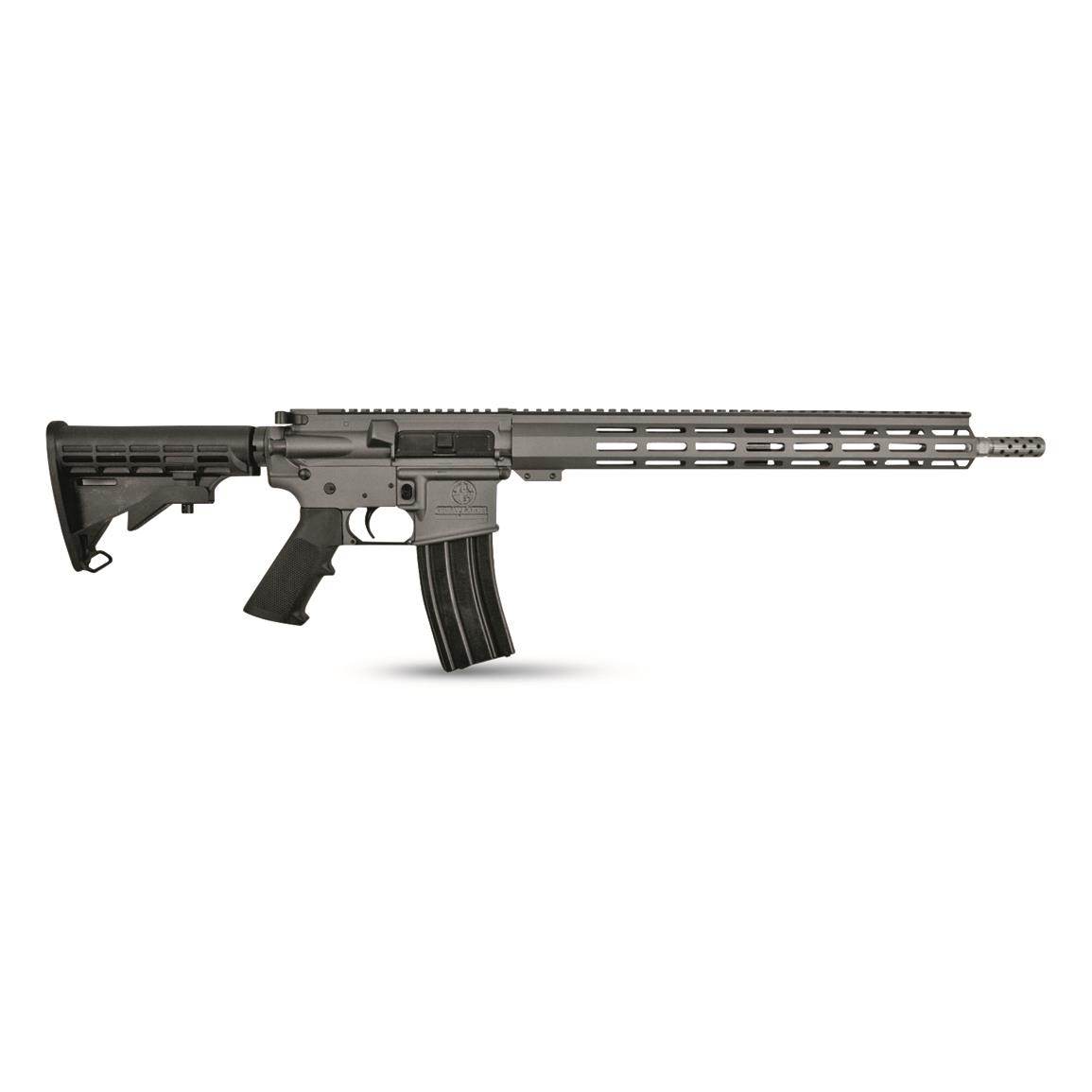 Great Lakes GL-15, Semi-automatic, .223 Wylde, 16" Stainless Barrel, Tungsten Cerakote, 30+1 Rounds