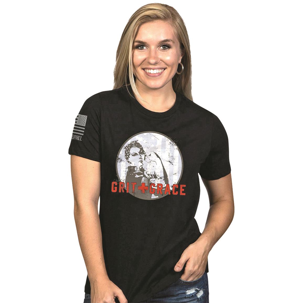 NIne Line Women's Grit and Grace T-shirt, Black