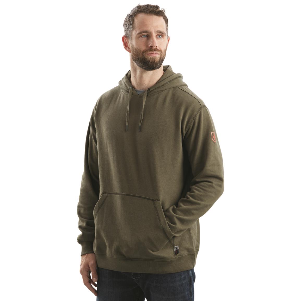 HQ ISSUE + Warrior Poet Society CCW Pullover Hooded Sweatshirt, Grapeleaf