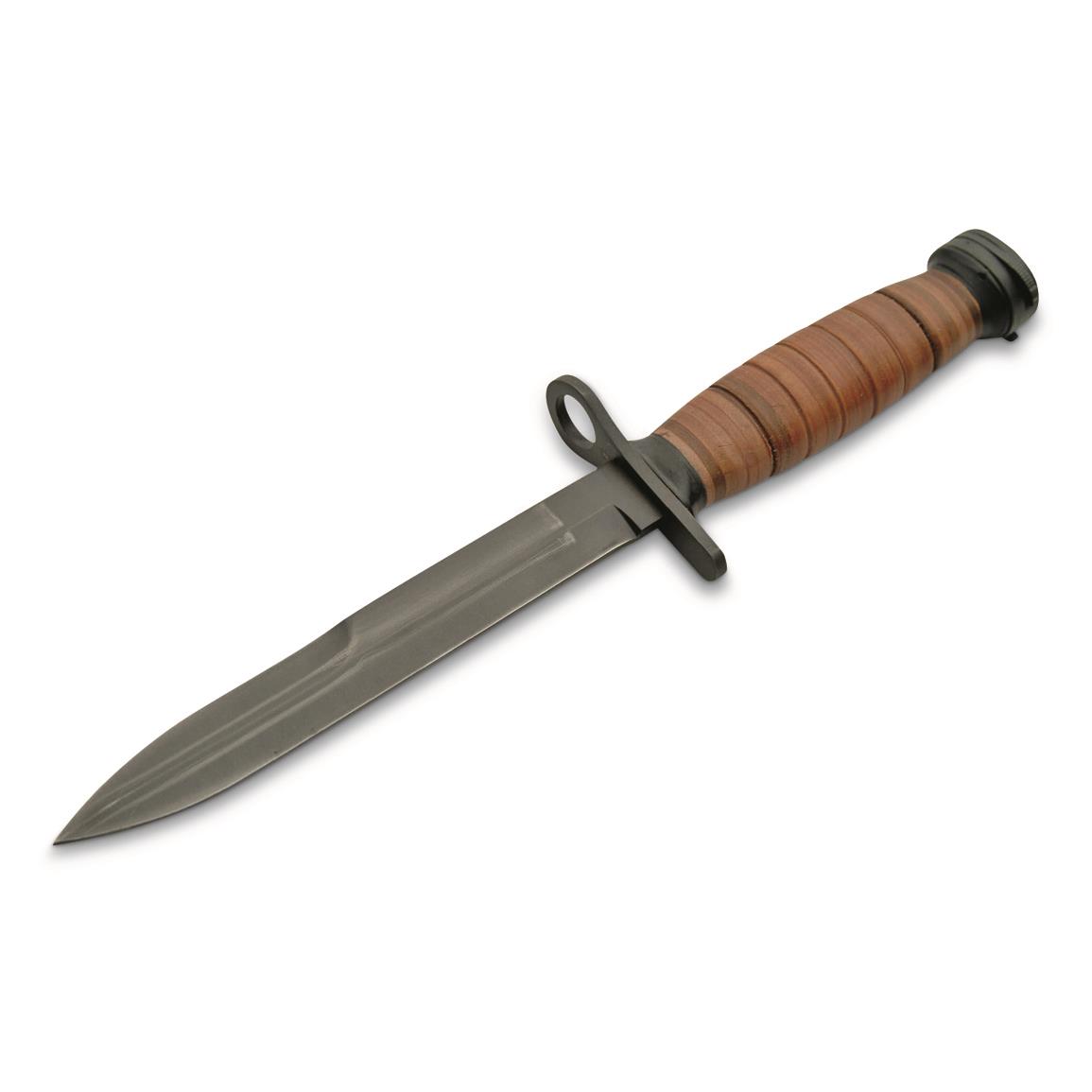 Military Style 12" Bayonet Fighter Knife with Sheath