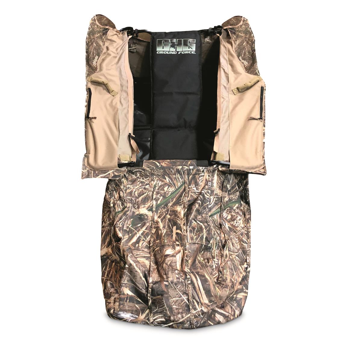 Avery GHG Ground Force Layout Blind, Realtree MAX-5®