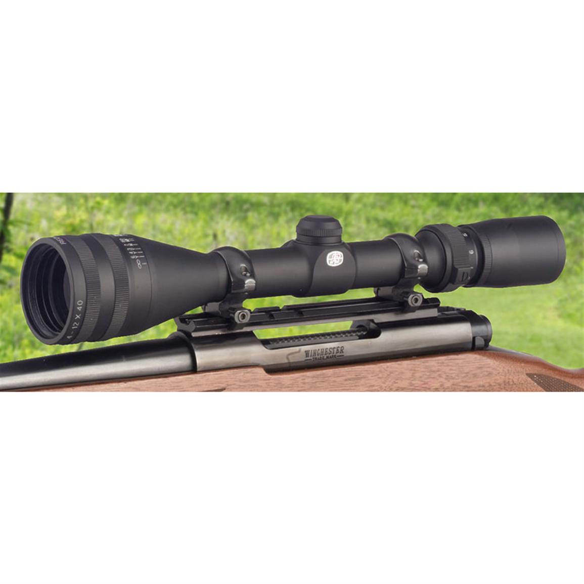 Redfield® 618 x 40 mm Rifle Scope, Gloss Black 80151, at Sportsman's